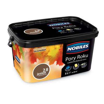 Farba lateksowa Pory Roku Jesień Borowikowa 5 l Nobiles
