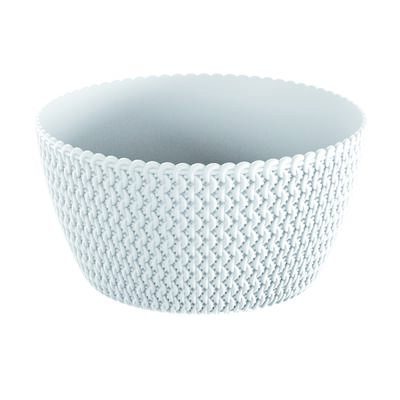 Doniczka DSPM240 Splofy Low - biały