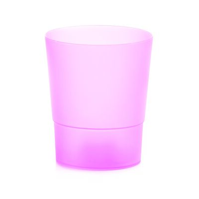 Doniczka COUBI - FIOLETOWY TRANSPARENTNY MATOWY