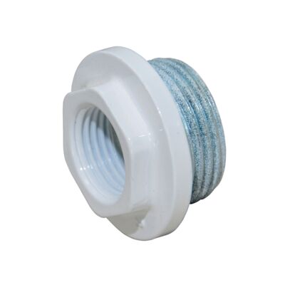 Korek redukcyjny 1 x 3/4" do grzejnika aluminiowego prawy