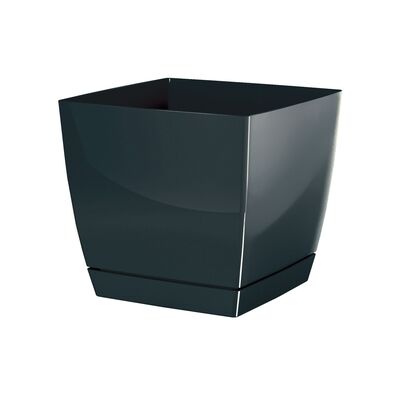Doniczka COUBI 15,5 x 15,5 x 14,2 cm grafit