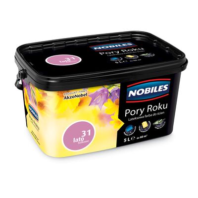 Farba lateksowa Pory Roku Lato Fiołkowe 5 l Nobiles