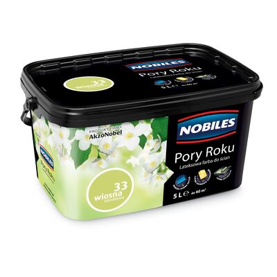 Farba lateksowa Pory Roku Wiosna Tatarakowa 5 l Nobiles