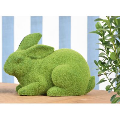 Figurka flokowana Zając 25,5 cm