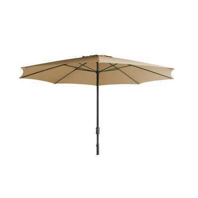 Parasol stalowy z wentylacją cappucino