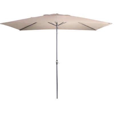 Zdjęcia - Parasol plażowy Parasol aluminiowo-stalowy z wentylacją cappucino