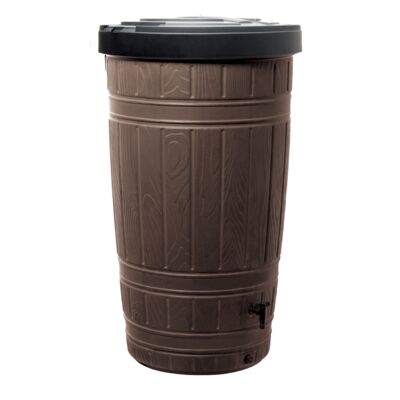 Pojemnik na deszczówkę Woodcan 265 l brąz