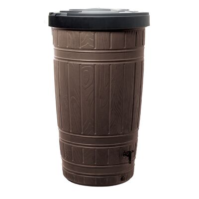 Pojemnik na deszczówkę Woodcan brąz