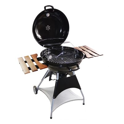 Grill kulisty Taurus z pokrywą i półkami