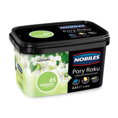 Farba lateksowa Pory Roku Wiosna Nowalijkowa 2,5 l Nobiles