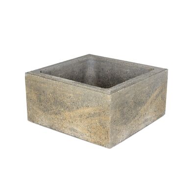 Bloczek słupkowo-murkowy JONIEC® - BICO40 Piryt 40,3 x 40,3 x 20 cm