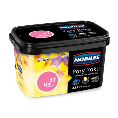 Farba lateksowa Pory Roku Lato Malinowe 2,5 l Nobiles