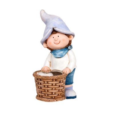 Figura osłonka ogrodowa ceramiczna Dziecko
