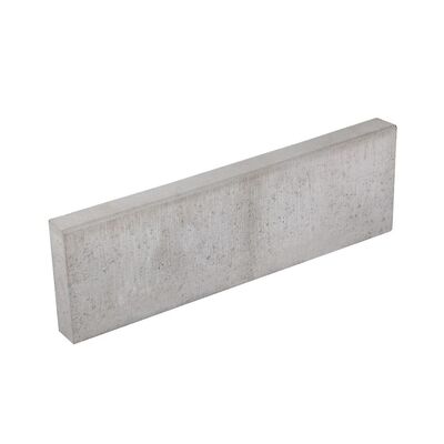 Obrzeże betonowe szare 75 x 20 x 6 cm