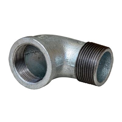 Kolano nakrętno - wkrętne 1/2" ocynk