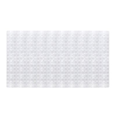Mata łazienkowa transparentna 40 x 71 cm AWD Interior