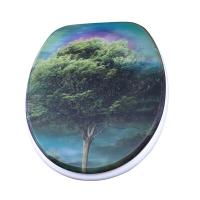 Deska sedesowa wolnoopadająca TREE efekt 3D AWD Interior