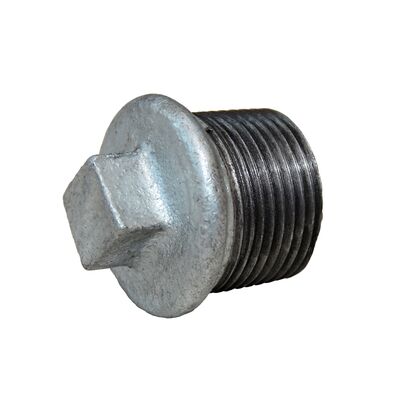 Korek z obrzeżem 1/2" ocynk