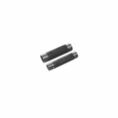 Rura stalowa gwintowana 20 x 500 mm czarna