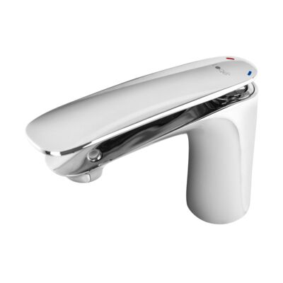 Bateria umywalkowa LOREN 01 biała/chrom Loge