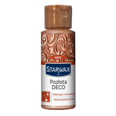 Pozłota deco miedź 59 ml Starwax