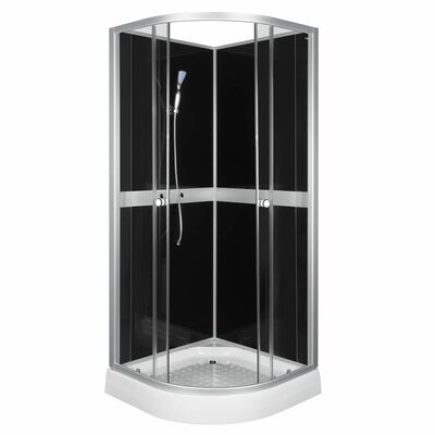 Kabina prysznicowa natryskowa CLASSIC 90 BLACK Kerra