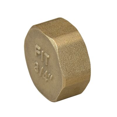 Zaślepka 3/4" mosiądz