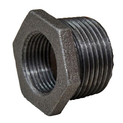 Złączka nakrętna - wkrętna 1" x 1/2" czarna