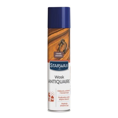 Wosk aerozol ciemne drewno 300 ml Starwax