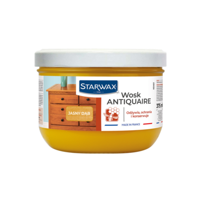 Wosk pasta jasny dąb 375 ml Starwax