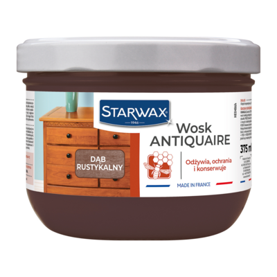 Wosk pasta dąb rustykalny 375 ml Starwax