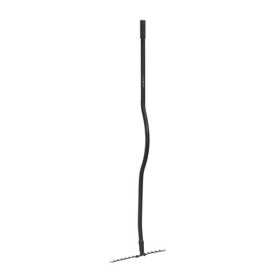 Grabie z trzonkiem metalowym profilowanym 14-zębowe 37 x 8 cm