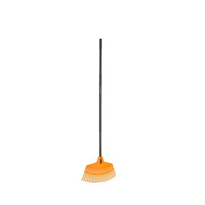Grabie do liści plastikowe trzon metalowy profilowany 45 x 23 cm