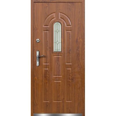 Drzwi zewnętrzne ELBA złoty dąb 90P