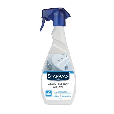 Akryl - mycie i odwapnianie, łazienka 500 ml Starwax