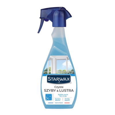Czyste szyby płyn na alkoholu 500 ml Starwax