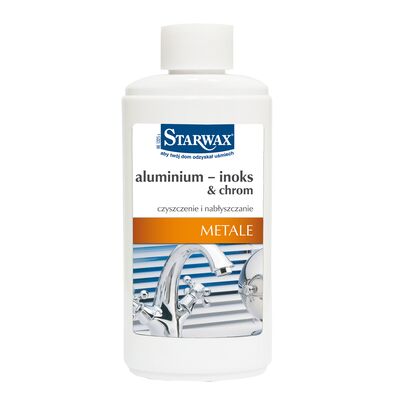 Aluminium, inoks, chrom: czyszczenie i nabłyszczanie 250 ml Starwax