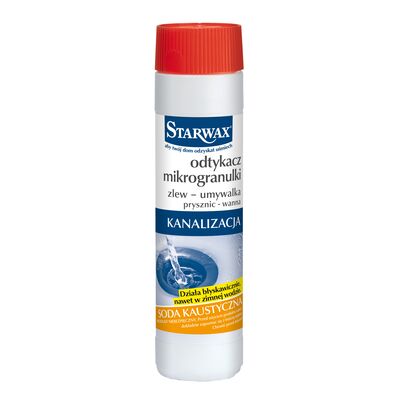 Odtykacz mikrogranulki, kanalizacja 500 g Starwax