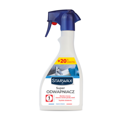 Super odwapniacz łazienka 500 ml + 20% gratis Starwax