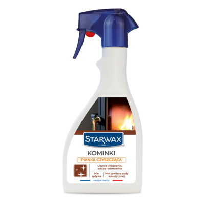 Pianka czyszcząca Kominki 500 ml + 20%gratis Starwax