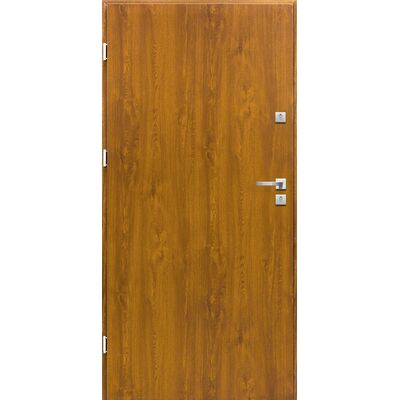 Drzwi zewnętrzne Basic złoty dąb 80 cm prawe Splendoor