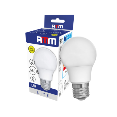 Żarówka LED AMM-LITE-E27-A55-7W-WW