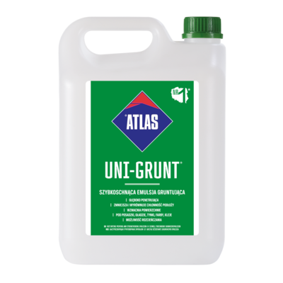 Szybkoschnąca emulsja gruntująca ATLAS UNI-GRUNT 5 kg