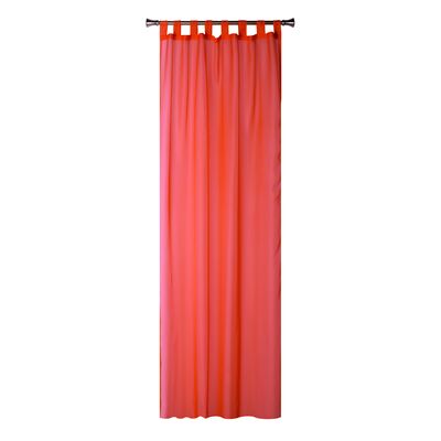 Firanka z patkami DIANA 140 x 245 cm kol czerwony/109
