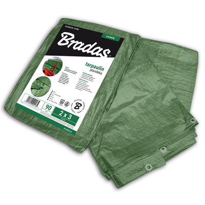 Plandeka wzmacniana GREEN 90 g/m², 8 x 12 m