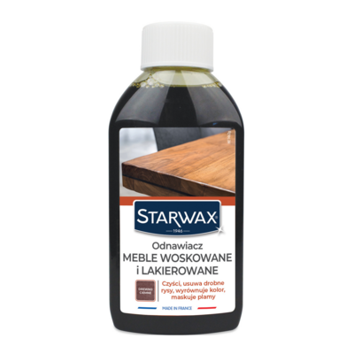 Odnawiacz meble wosk i lakierowane, drewno ciemne 200 ml Starwax