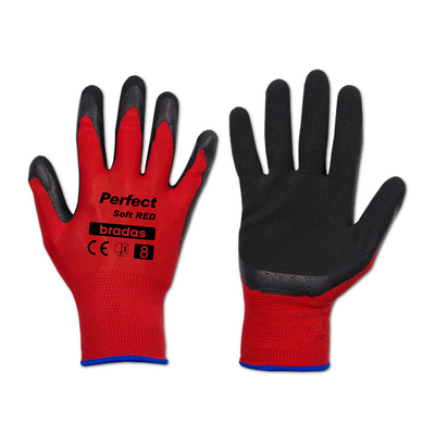 Rękawice ochronne PERFECT SOFT RED lateks, rozmiar 10