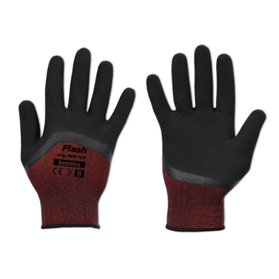 Rękawice ochronne FLASH GRIP RED FULL lateks, rozmiar 11