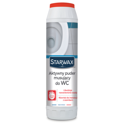 Aktywny puder musujący, WC, 1 kg, Starwax