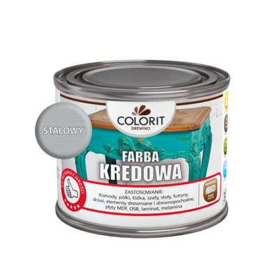 Farba kredowa stalowy 375 ml